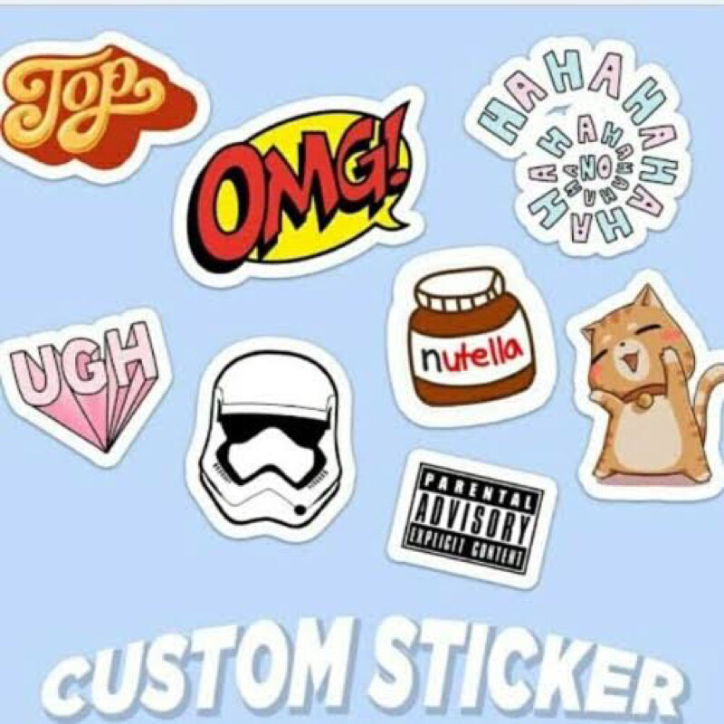 

Custom stiker