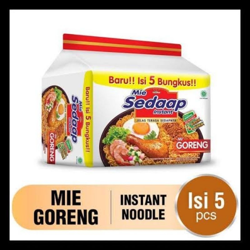 

mie goreng sedap paket isi 5