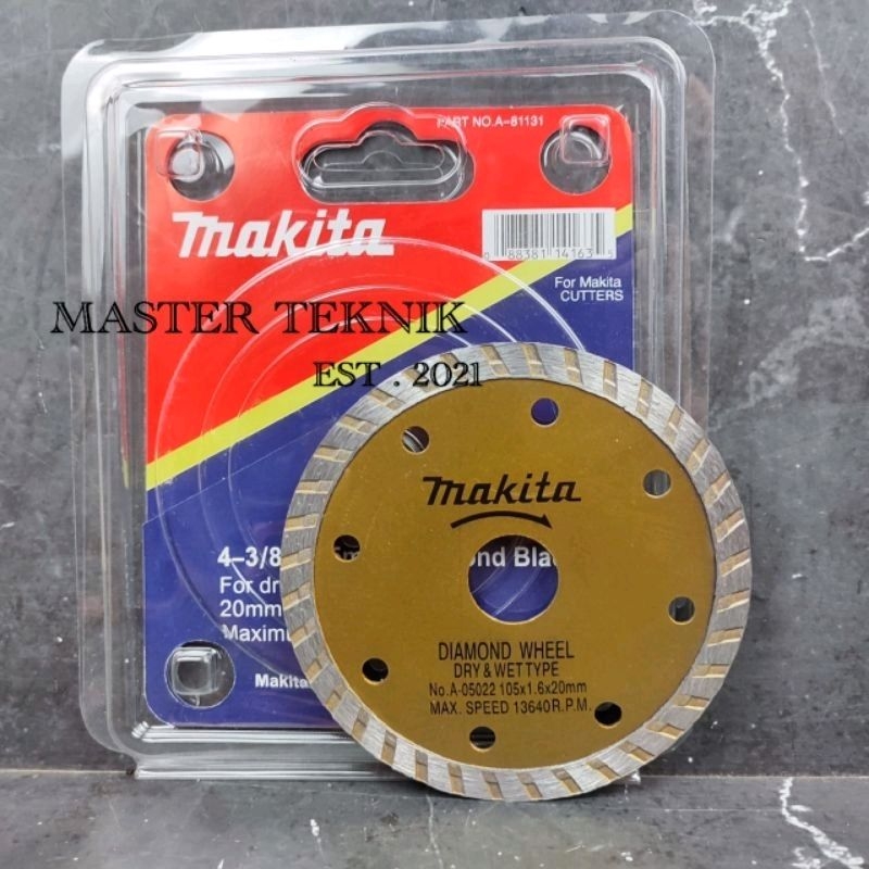 MAKITA Alat Potong Keramik & Granit 4 Inch Mata Pisau Gerinda