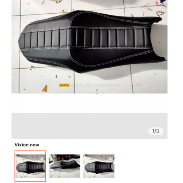 kulit jok motor vixion new/ vixion old mbtech variasi