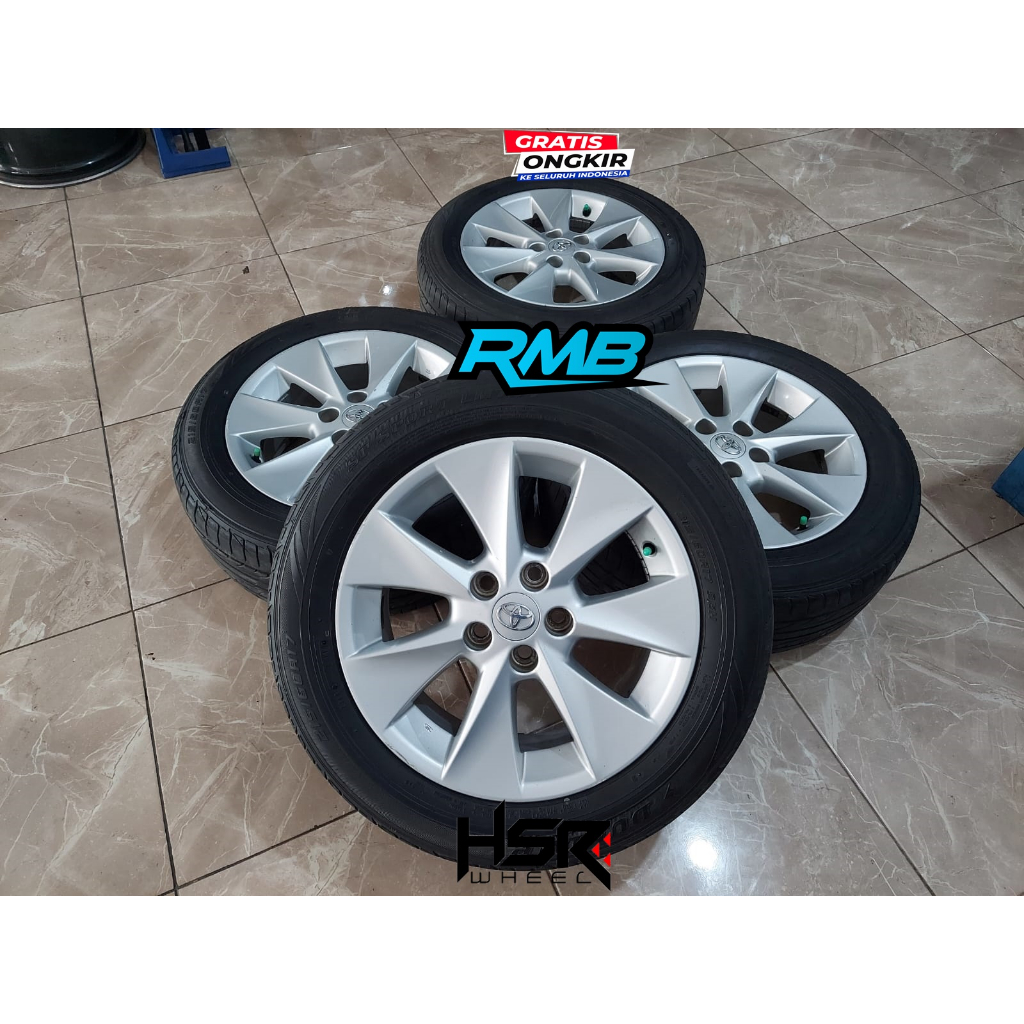 VELG BEKAS OEM ALPHARD INNOVA RING 17X7 5X114,3 ET50 COPOTAN ORIGINAL