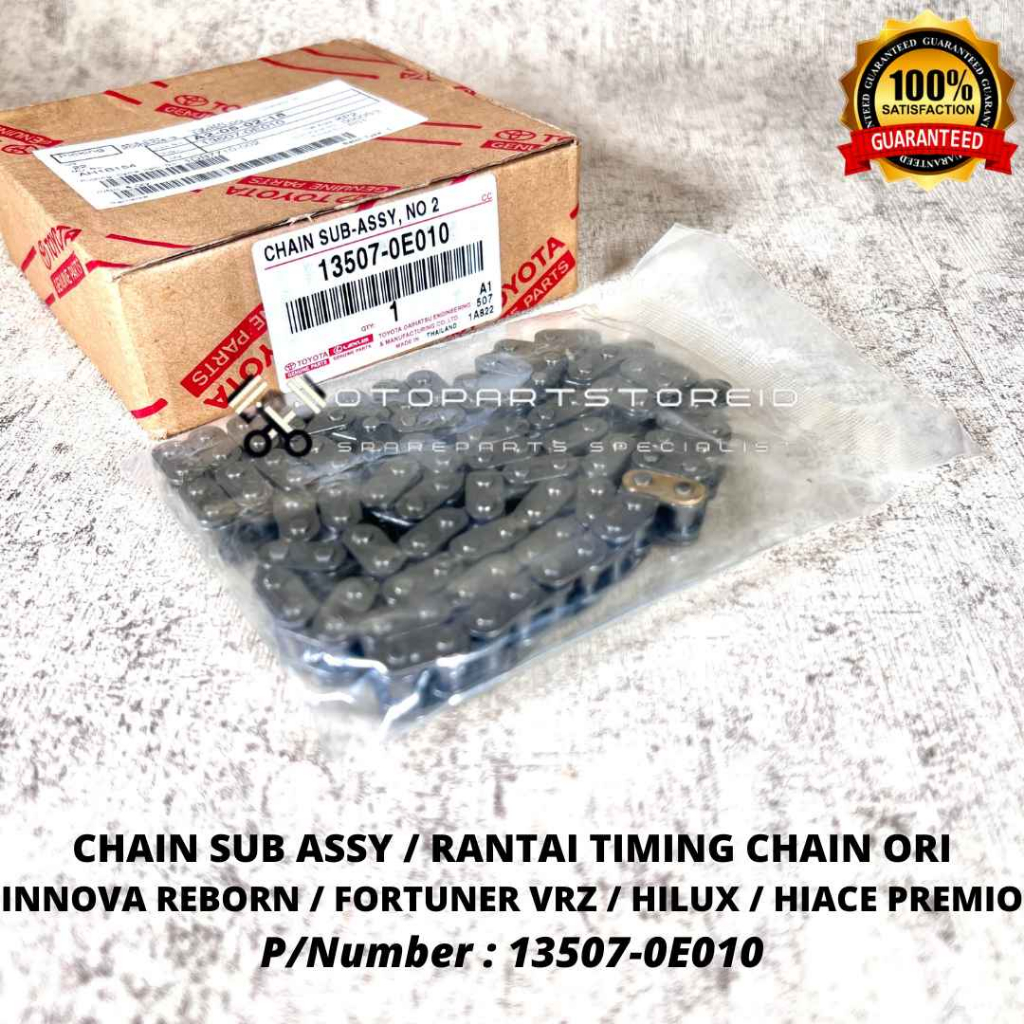 RANTAI TIMING CHAIN INNOVA REBORN FORTUNER VRZ HIACE PREMIO DIESEL