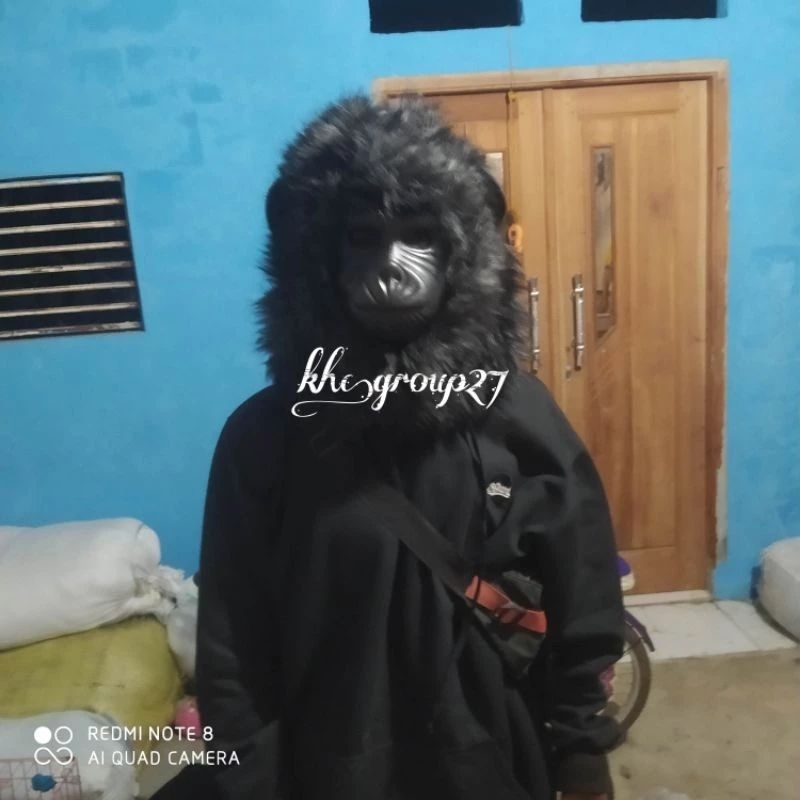 Topeng Gorila _Topeng Monyet _Topeng Karnaval _ Topeng Halloween _ Topeng Prank _ Topeng ngamen _Top