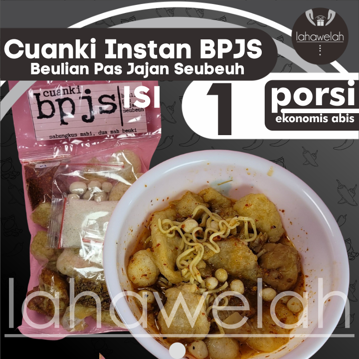 

Cuanki Instan BP-JS Cuanki Murah Laris di Resell by Lahawelah