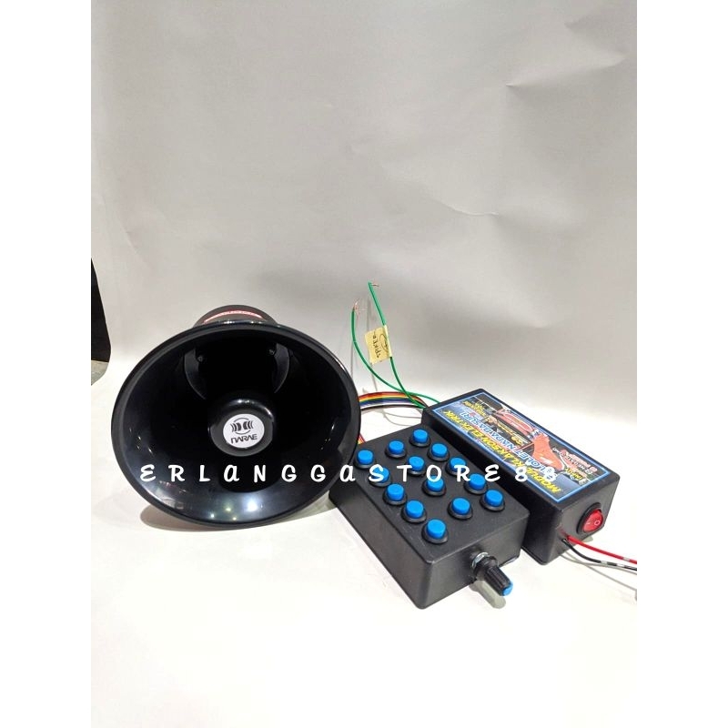 KLAKSON TELOLET NADA BASURI ELEKTRIK TOA 12 V 24 V TELOLET BASURI (BISA COD)