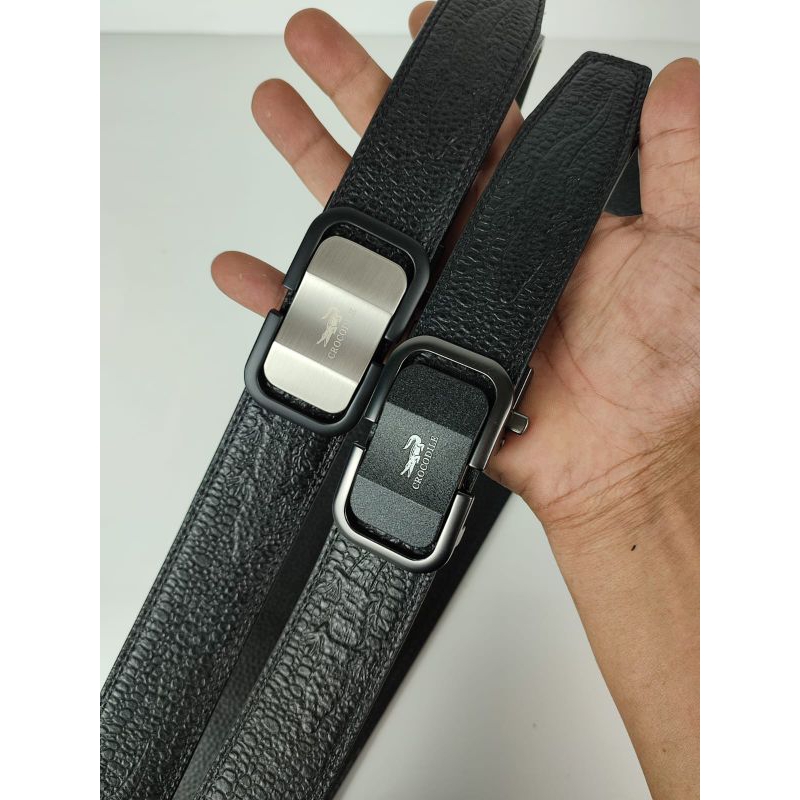 Ikat pinggang pria kulit import CROCODILE import