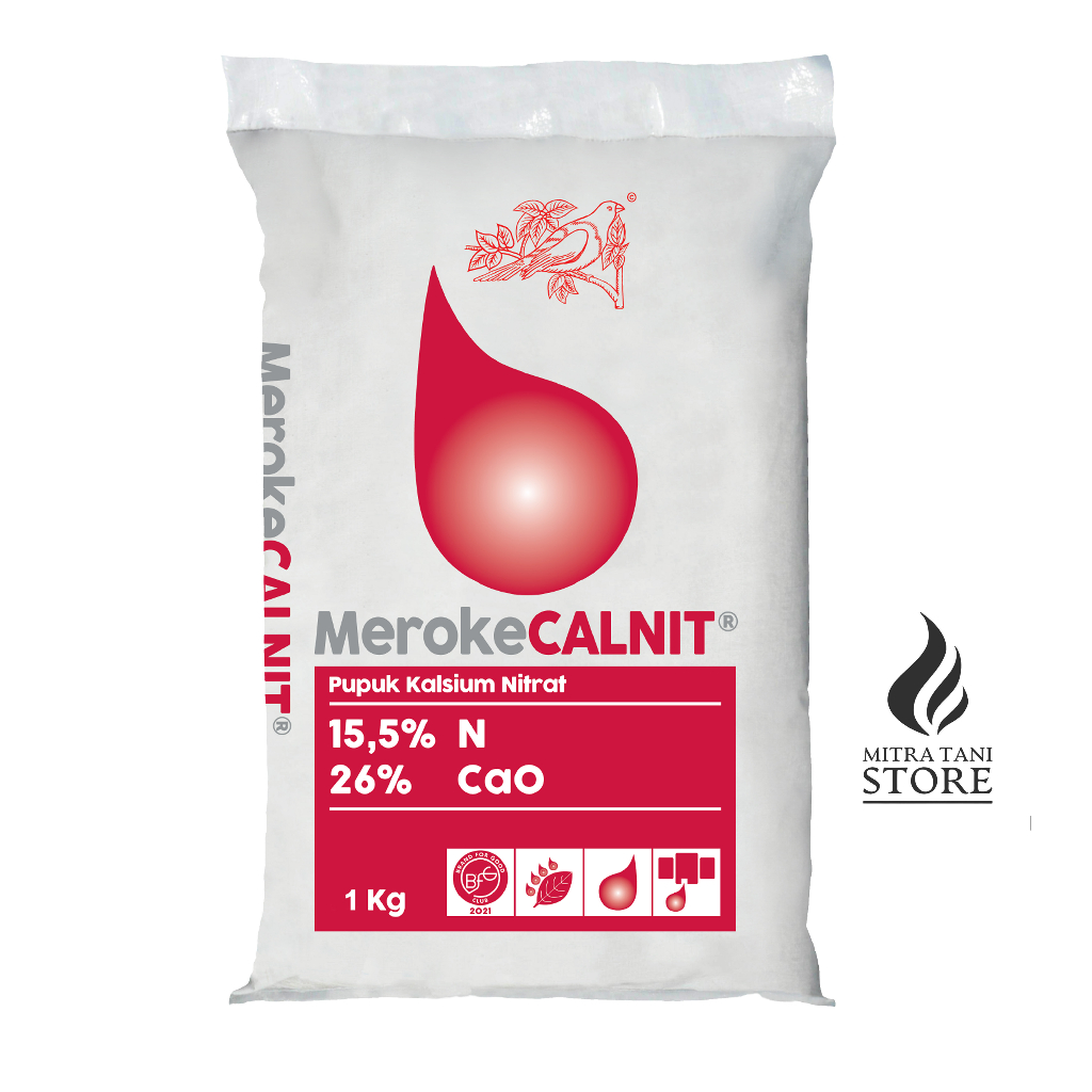 Meroke Calnit Pupuk Calsium Nitrat 1kg