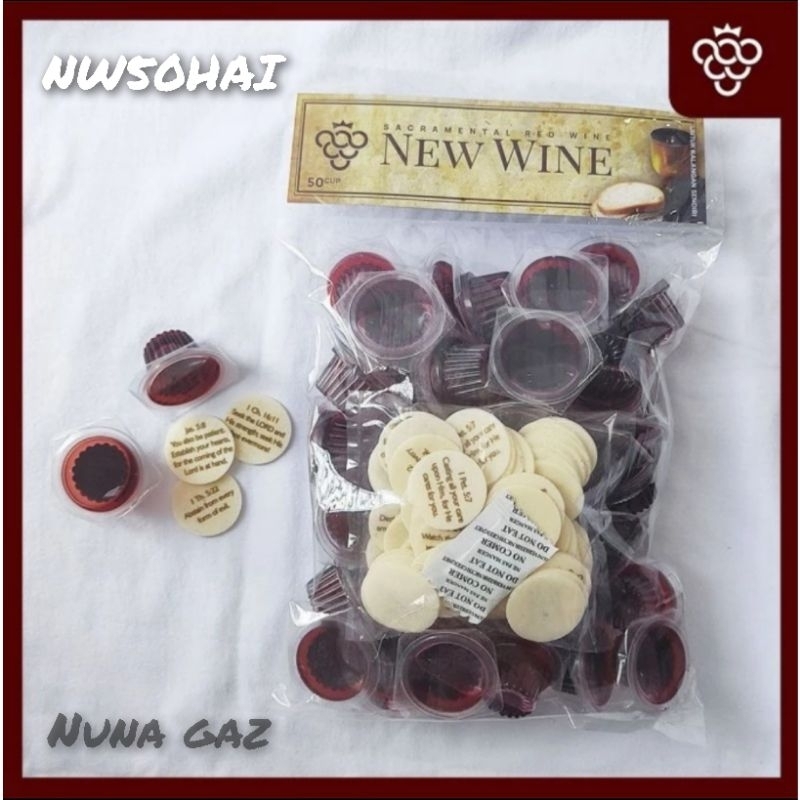 

Minuman Khusus Perjamuan Gereja + Hosti Ayat Inggris
