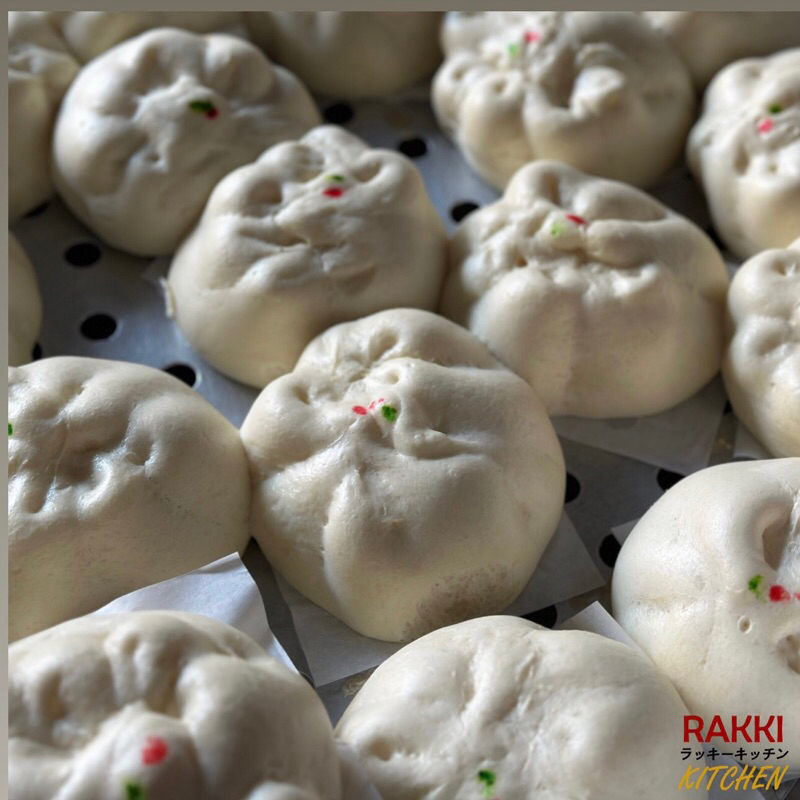

Bakpau Home Made - BABI PORK NON HALAL Bakpao bao charsiu casio kacang hitam tausa casiu