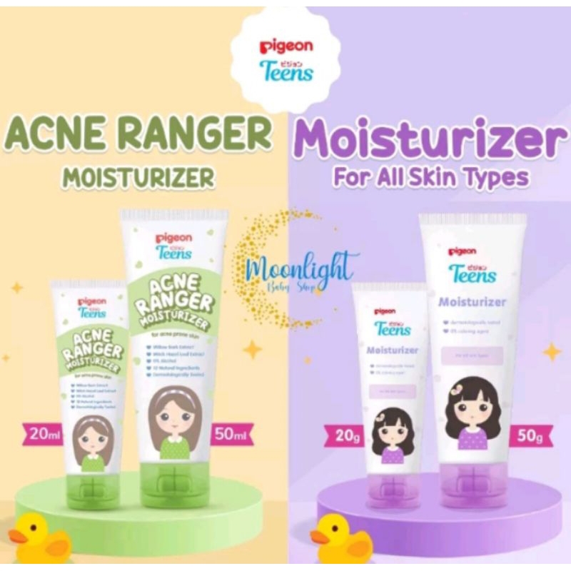 Pigeon teens acne ranger moisturizer dan  pigeon moisturizer