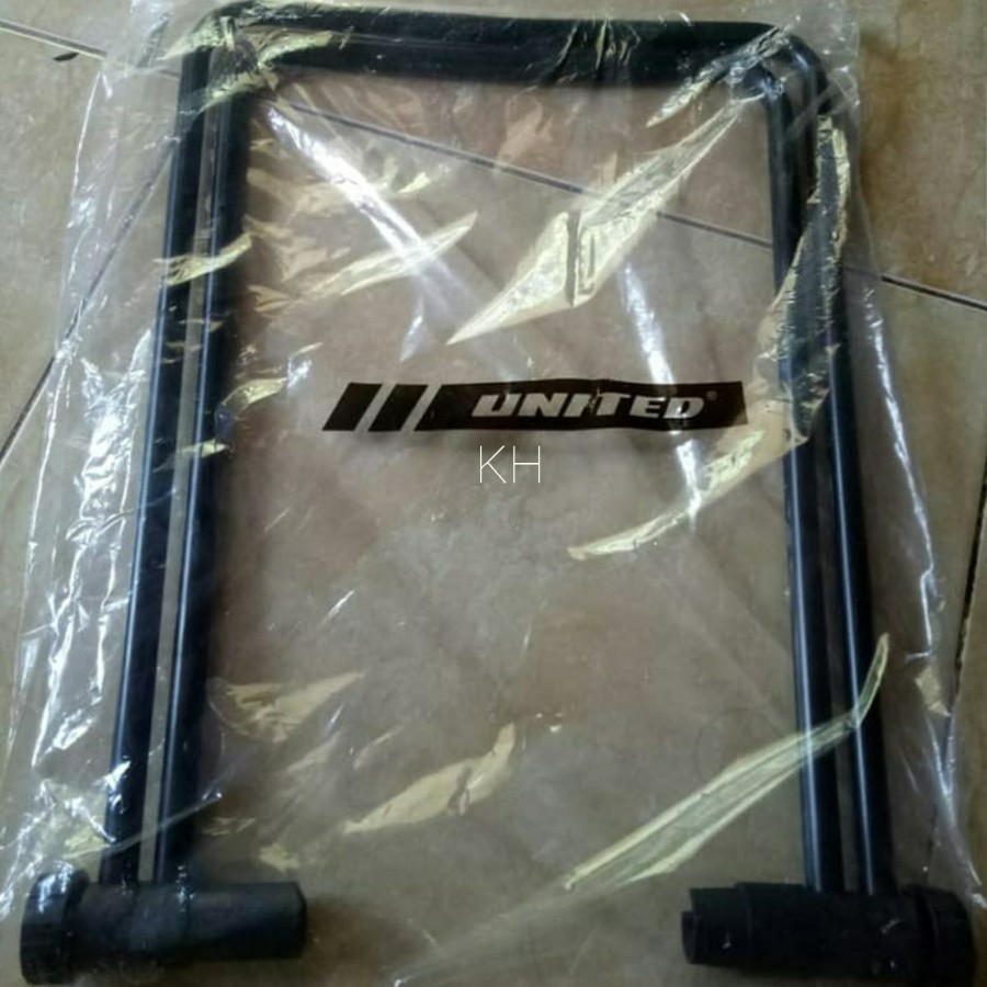 Pedok Lipat / Stand Display Sepeda Merk United