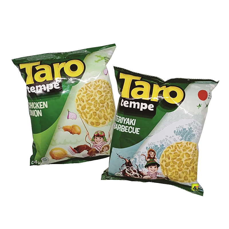 

Taro keripik tempe chicken onion / teriyaki BBQ 55 gram