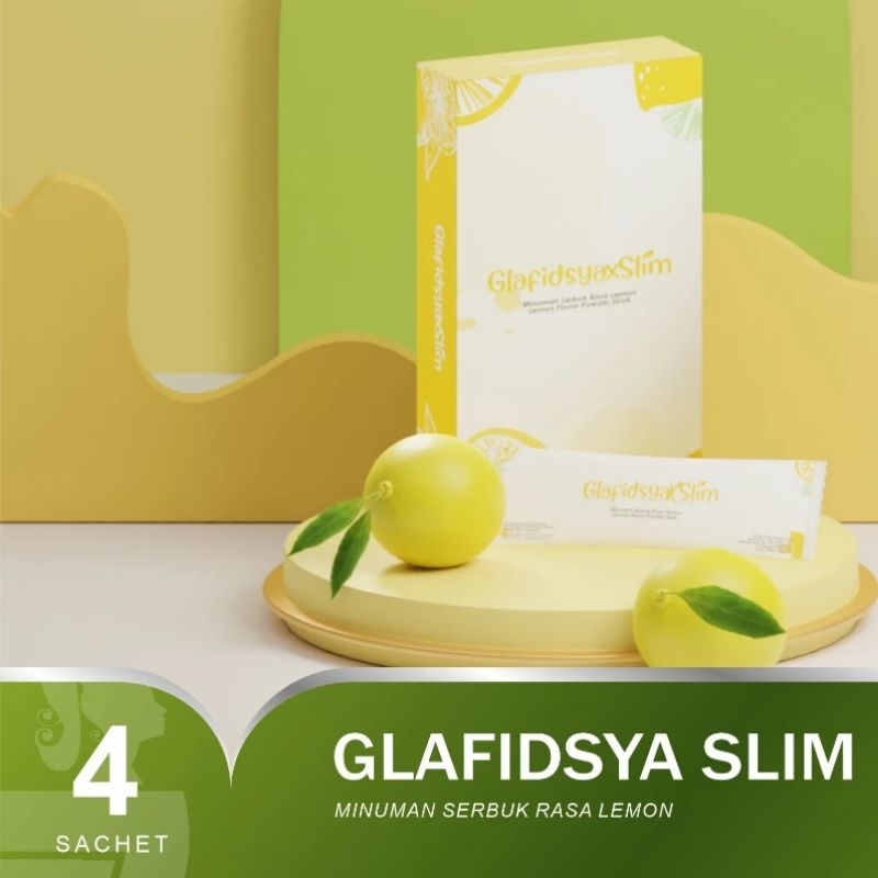 GLAFIDSYA XSLIM LEMON 4 SACHET