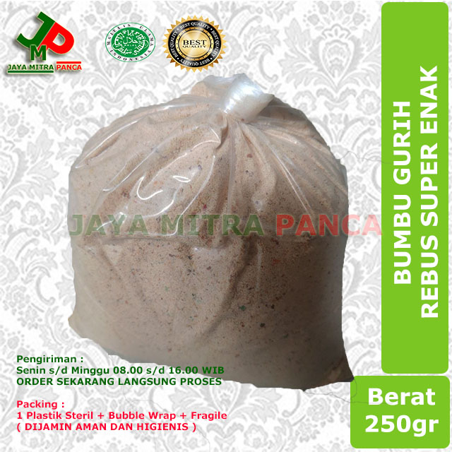 

Nafariz724 Jual Bumbu Gurih Kuah/Bumbu Seblak/Bumbu Bakso 250Gr Exp Des 2025