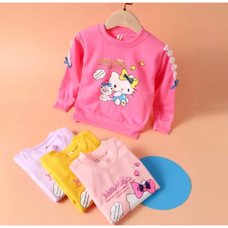 Sweater Anak Perempuan Usia 6Bulan- 11 Tahun/ Sweater Anak Perempuan Terlaris/ Sweater Wayne Import/