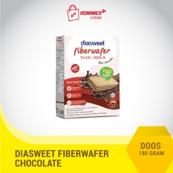 

Diasweet fiberwafer coklat 180 gram
