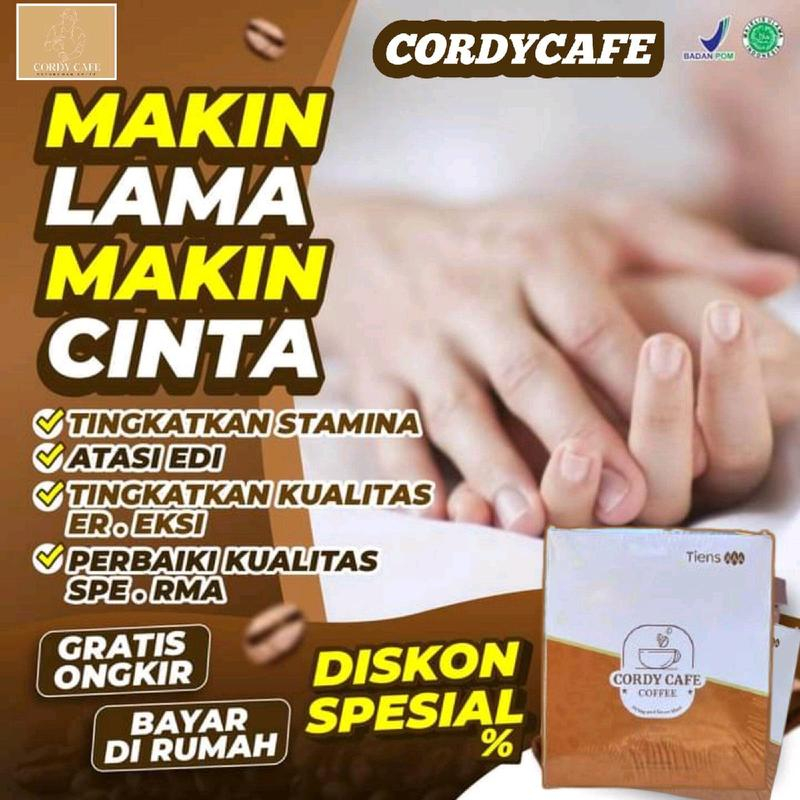 

Kopi Kuat Tahan Lama Menambahkan Stamina Semakin Super Kuat CORDY COFFE Menambahkan Daya Tahan Tubuh Menjadi Ber energi