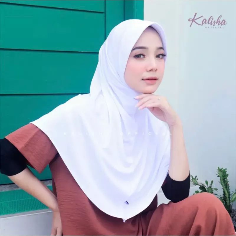 Jilbab Bergo instan Hamidah L (Berlogo S)/Bergo Sport/Jersey Premium
