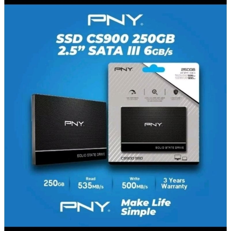SSD PNY CS900 250GB