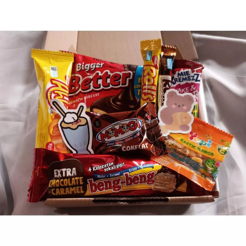 

SNACKBOX/GIFTBOX/CEMILAN/JAJANAN/KADO/HADIAH