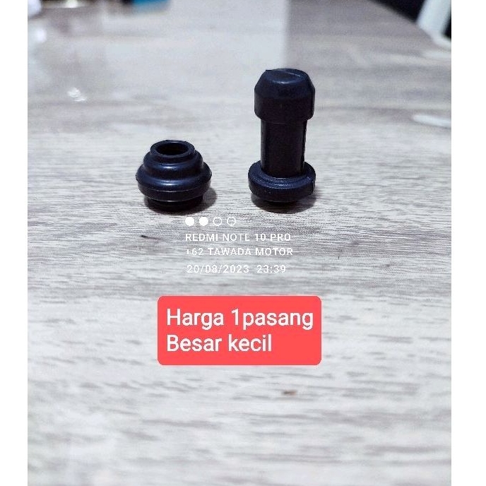 KARET BOOT KARET USUS KALIPER DEPAN MOTOR HONDA SUPRA BEAT VARIO DLL