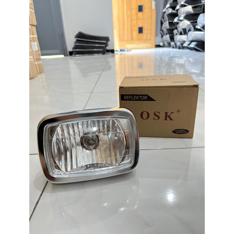 Reflektor lampu depan honda win 100 win100 tahun tua import