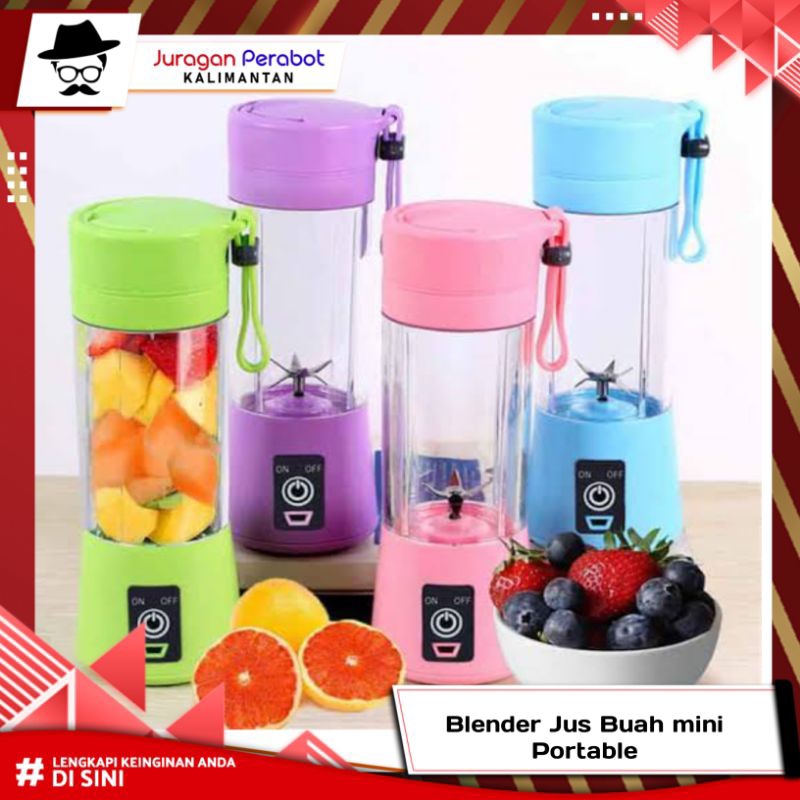 Blender Jus Buah mini Portable 380ml / Blender Jus Portable