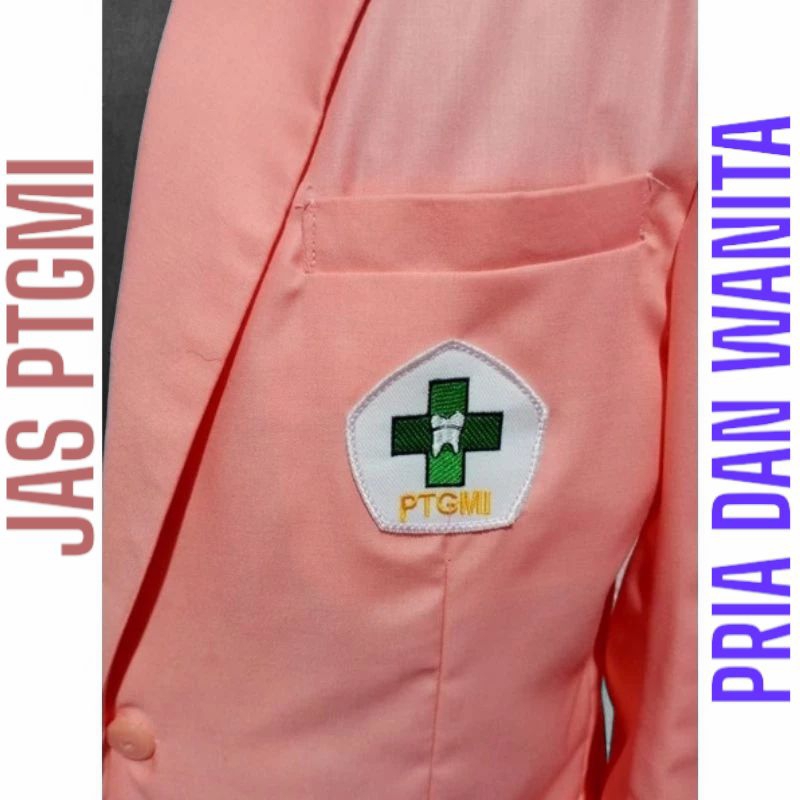 JAS BLAZER PTGMI PRIA DAN WANITA SUDAH TERMASUK LOGO