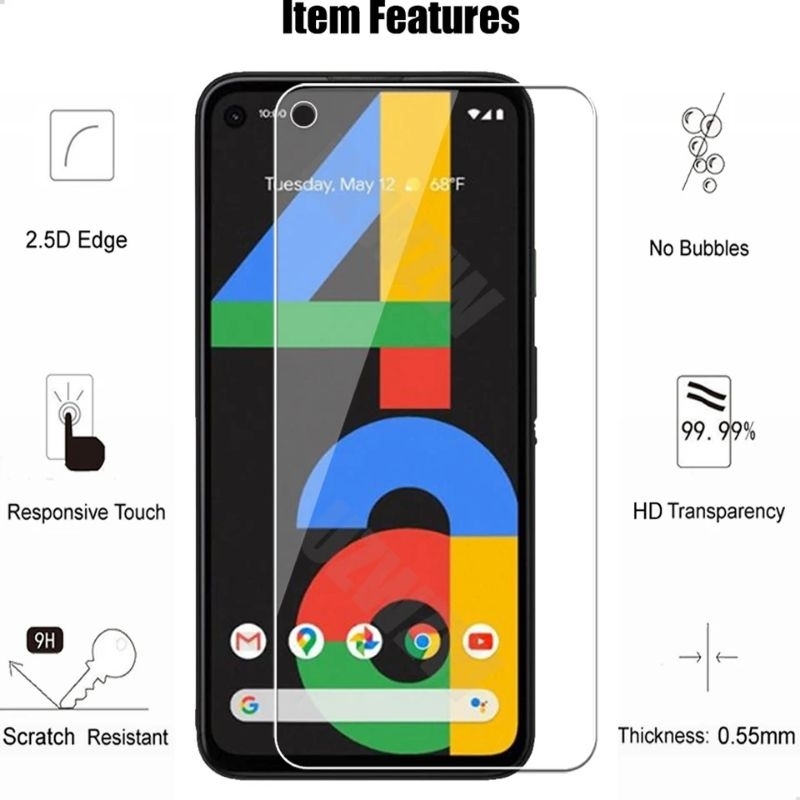 Tempered Glass Pixel 4A 4G anti gores Pixel 4a