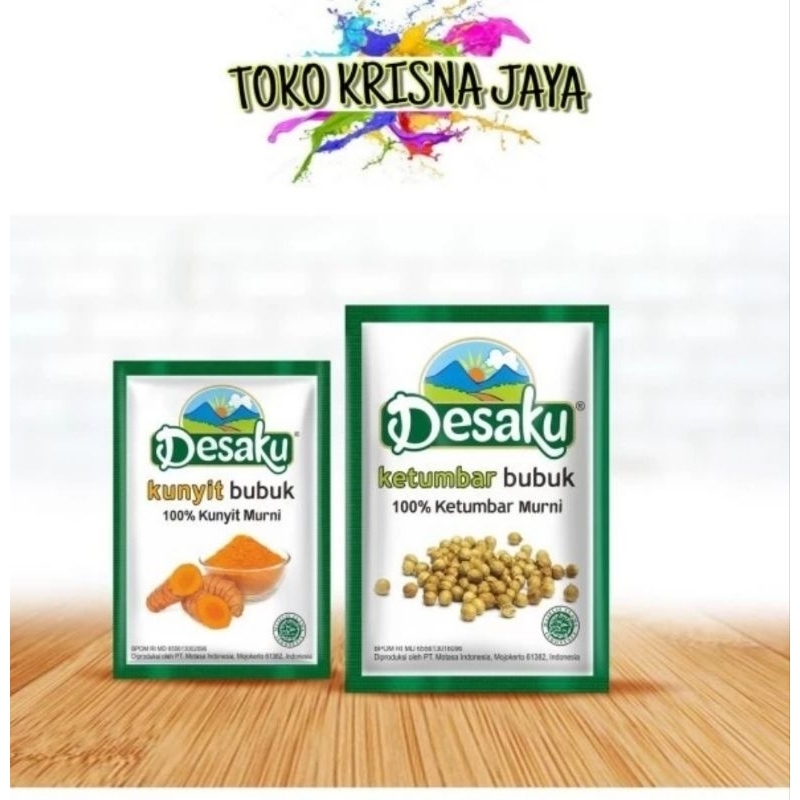 

BUMBU DESAKU KETUMBAR | KUNYIT SACHET 15GR 1 RENCENG ISI 12 BUNGKUS