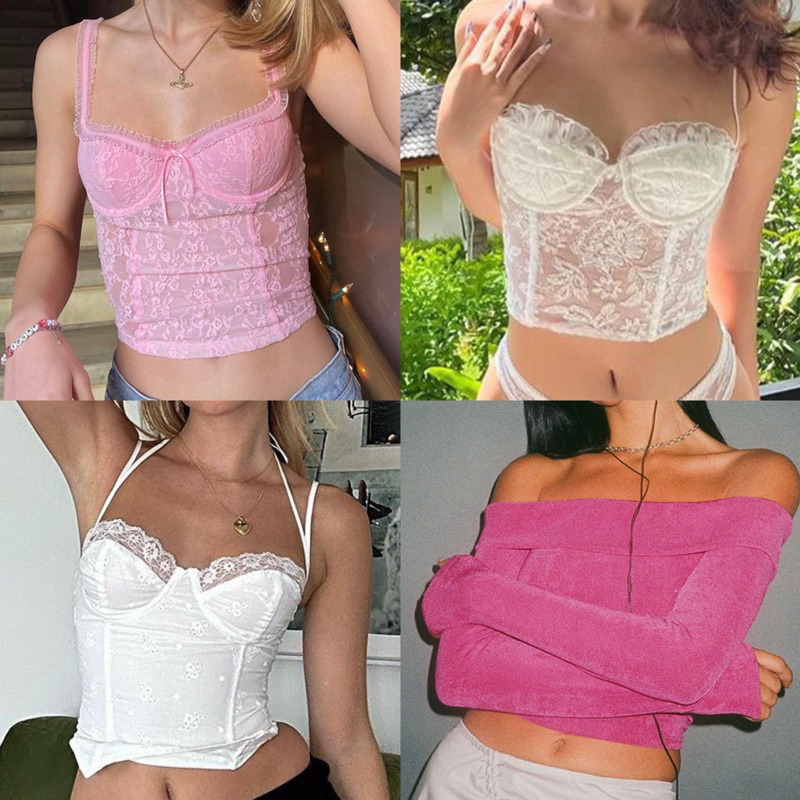 | Oh no monday | LAST ITEM Coquette Y2K Top