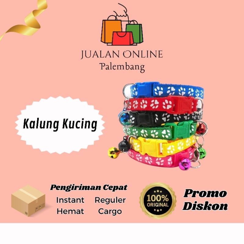 Kalung Kucing Murah Lucu Bagus Motif Palembang