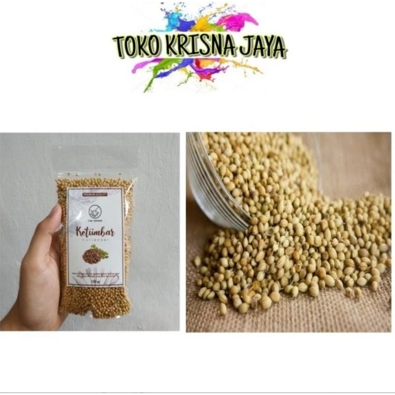 

KETUMBAR KERING BULAT UTUH KEMASAN 100GR | 200GR