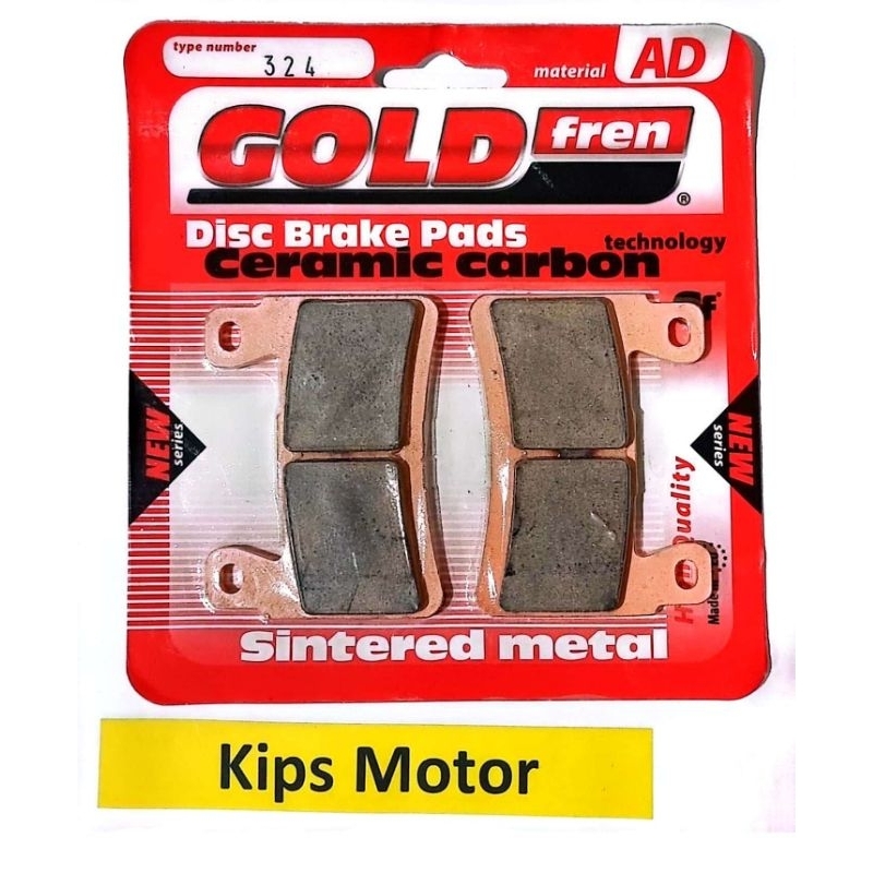 Kampas rem depan Kawasaki Ninja ZX-6 ZX6R ZX-6R ZX 6 636 ABS kaliper Nissin