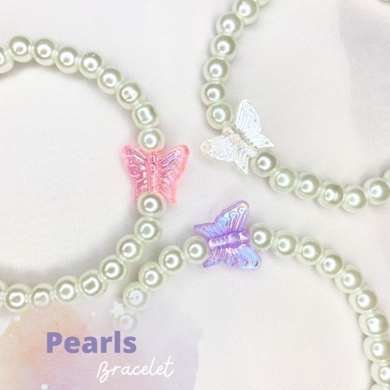 [Min. Order 7K] Gelang Manik / Pearls Beads / Gelang Mutiara