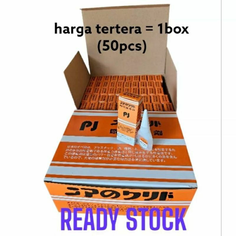 

Lem G Korea Orlee 1 box isi 50 pcs - Solusi Perekat Berkualitas Tinggi Bonus Kalender Gratis