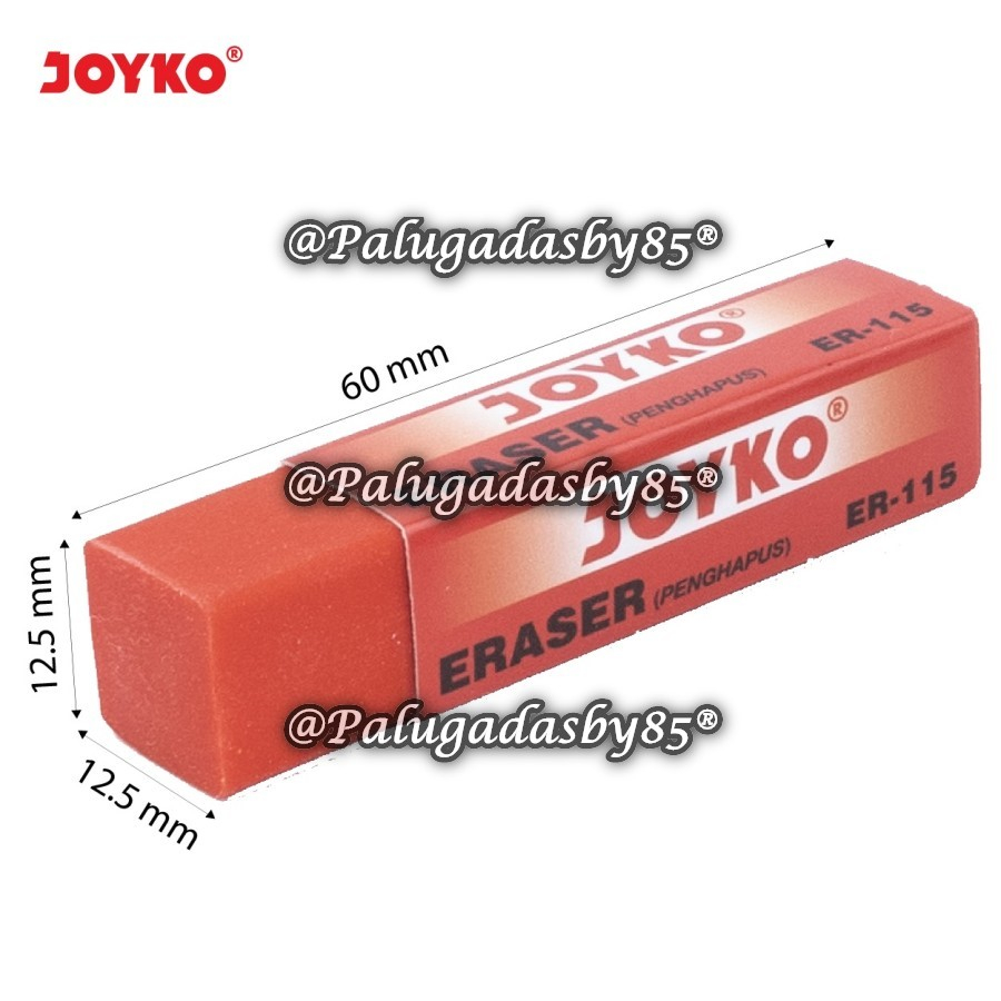 

(1 Biji) Penghapus JOYKO ER-115 10 Warna / Penghapus Eraser Joyko ER-115 / Joyko ER115 / Joyko ER 115