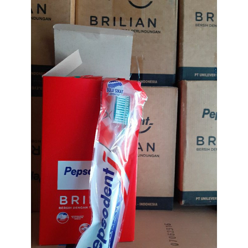 sikat gigi pepsoden brilian 1dus (84pcs)