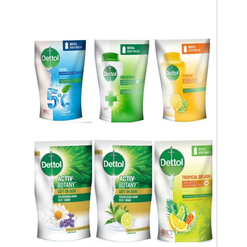 DETTOL SABUN MANDI CAIR REFFIL 400ML 410ML