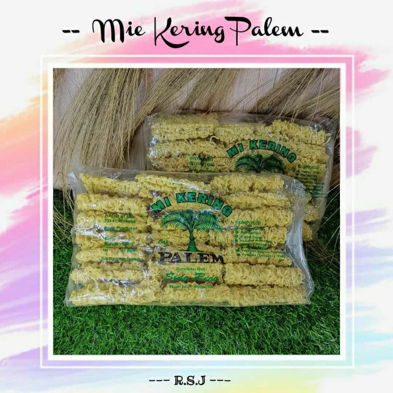 

Mie Kering Palem Ready