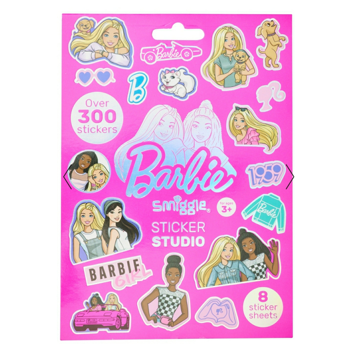 

SMIGGLE BARRBIE STICKER BOOK - STICKER BARBIE SMIGGLE