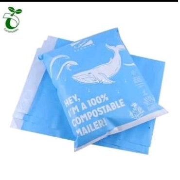 

Custom Logo Plastik Packing Polymailer (BABY BLUE)