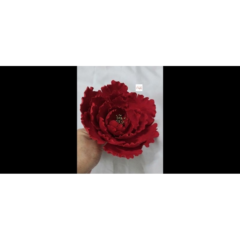 

(551/PPEBGM)Gumpaste Flower Sugar Flower/Bunga Gumpaste Peoni