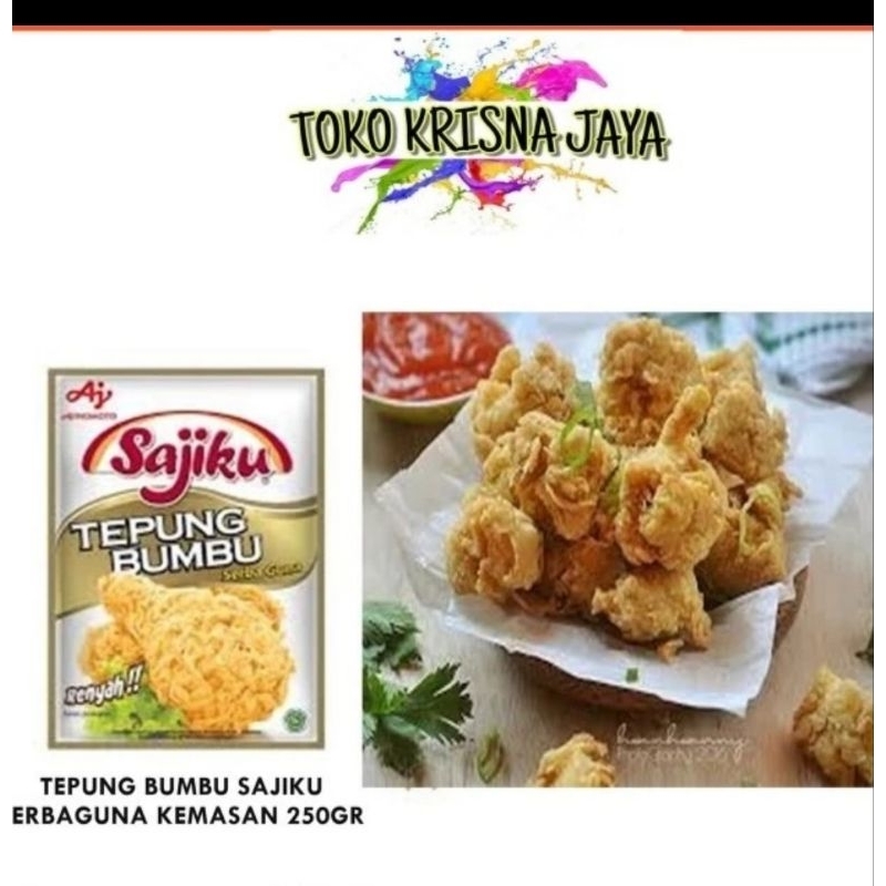 

SAJIKU TEPUNG BUMBU SERBAGUNA KEMASAN 250 GRAM