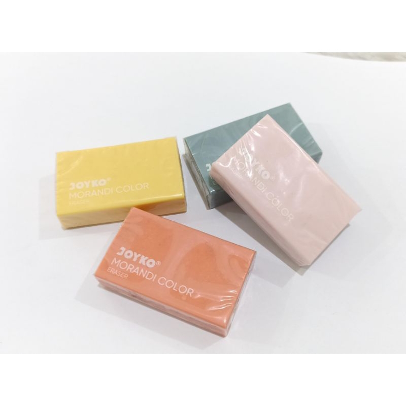 

PENGHAPUS JOYKO ERASER ER-120 (MORANDI COLOR) PER 6 BIJI Rp19.500