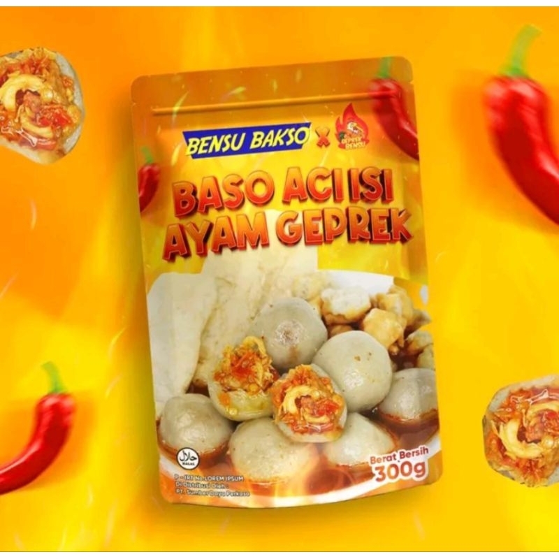 

BASO ACI ISI AYAM GEPREK