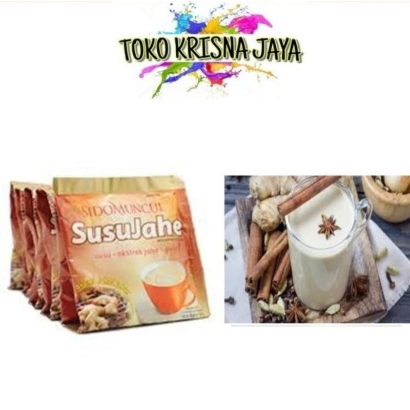 

SIDOMUNCUL SUSU JAHE 1 RENCENG ISI 10 PCS X 20 GR