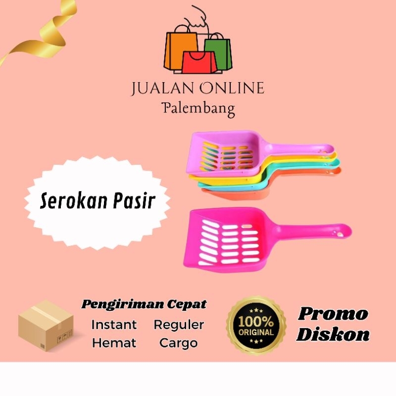 Serok Pasir Kucing Murah Bagus Palembang Warna
