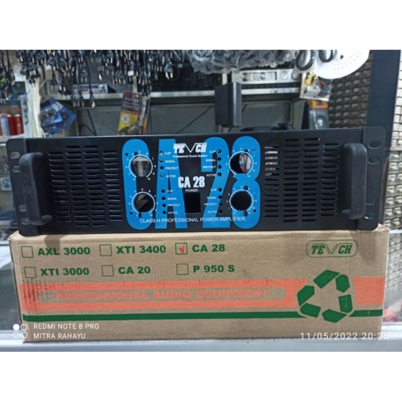 BOX POWER CA28 CA 28 AMPLIFIER 4CHANNEL 4 CHANNEL 4CH - box saja