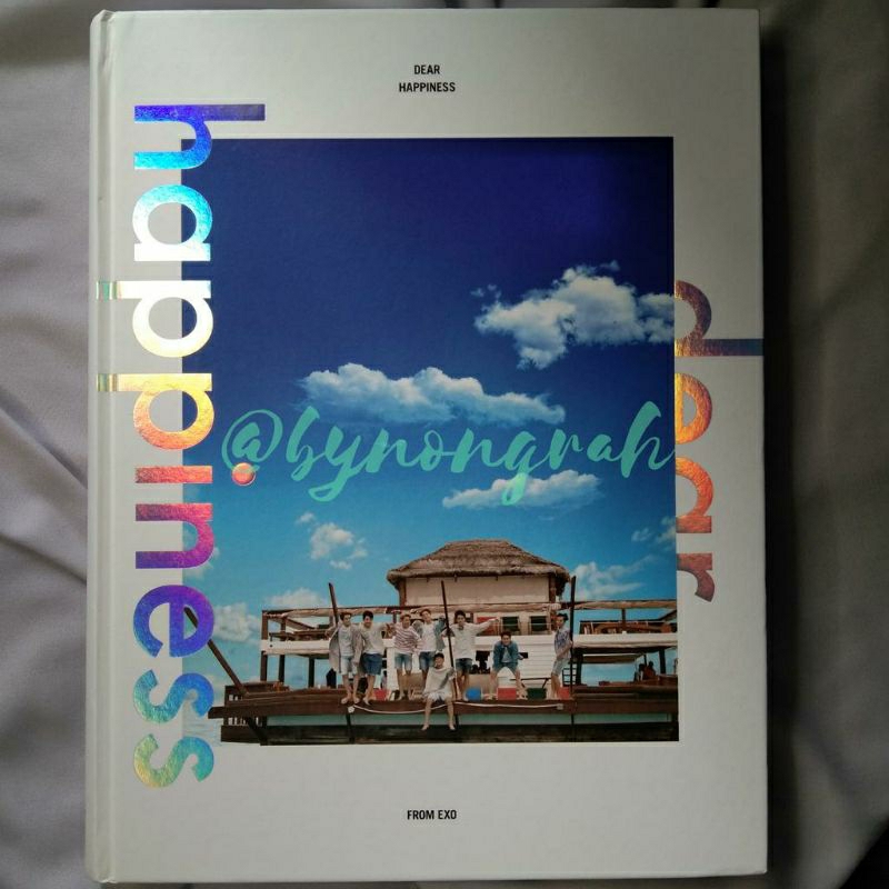 EXO DEAR HAPPINESS PHOTOBOOK ONLY